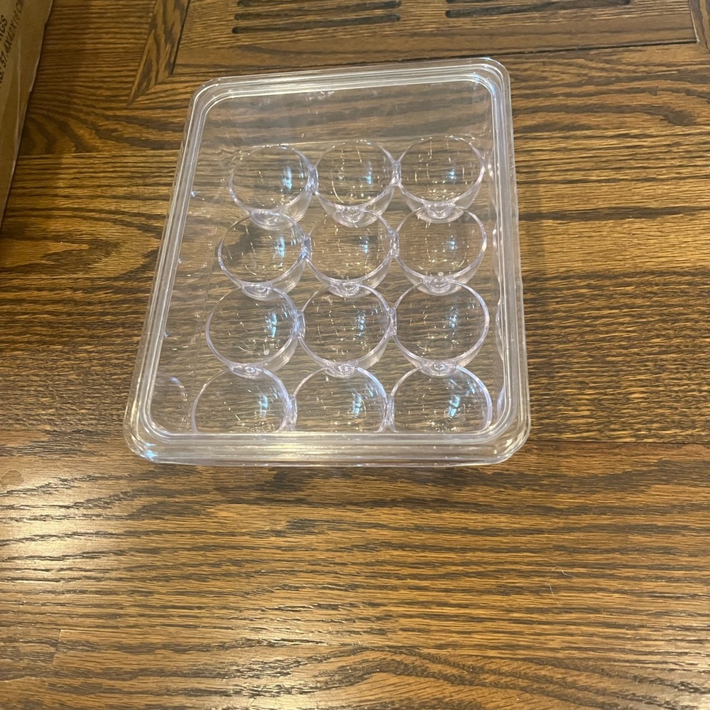 Clear Egg Storage Tray for Kitchen
